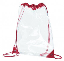 Clear Drawstring Tote